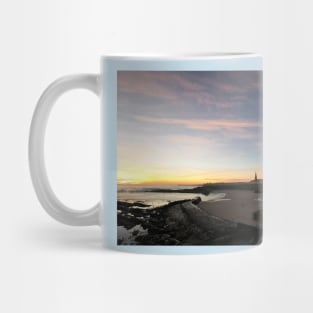 January sunrise at Cullercoats Bay (3) Mug